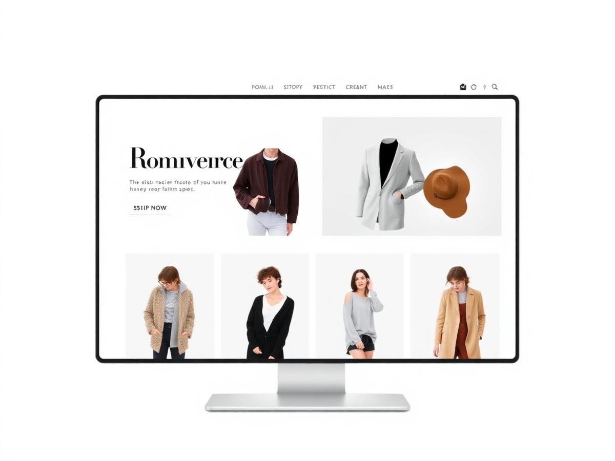 E-commerce website design for Atelier Nine